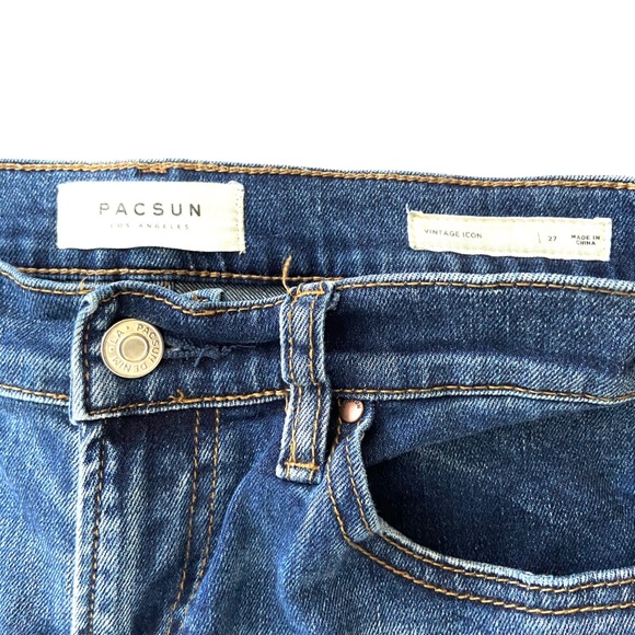Pacsun Vintage Icon High Rise (Mom Jean) Denim 27 - Picture 6 of 10
